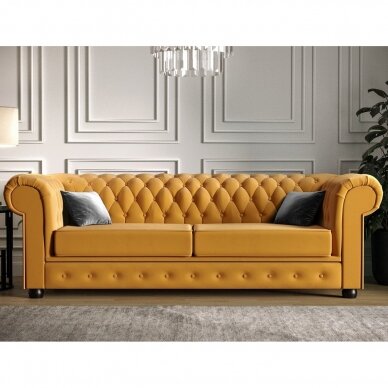 Dvivietė sofa - lova "CHESTERFIELD"