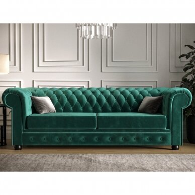 Dvivietė sofa - lova "CHESTERFIELD"