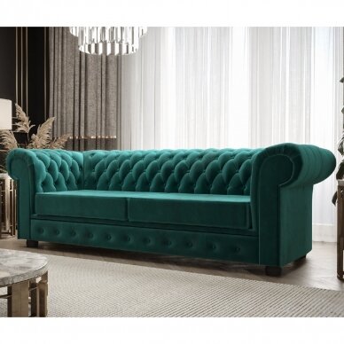 Dvivietė sofa - lova "CHESTERFIELD" 2