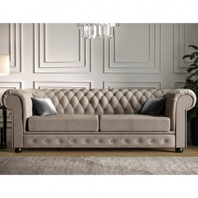 Dvivietė sofa - lova "CHESTERFIELD"