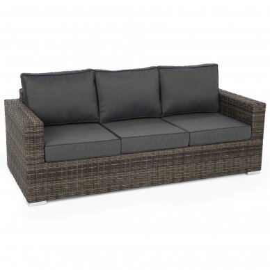 Lauko baldų komplektas PERUGIA OLIVE GREY 4