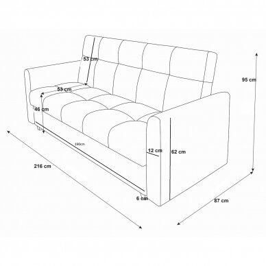 Sofa - lova 3