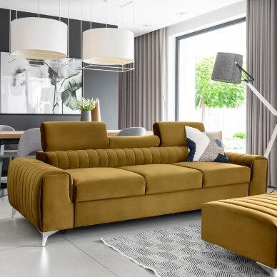 Trivietė sofa - lova